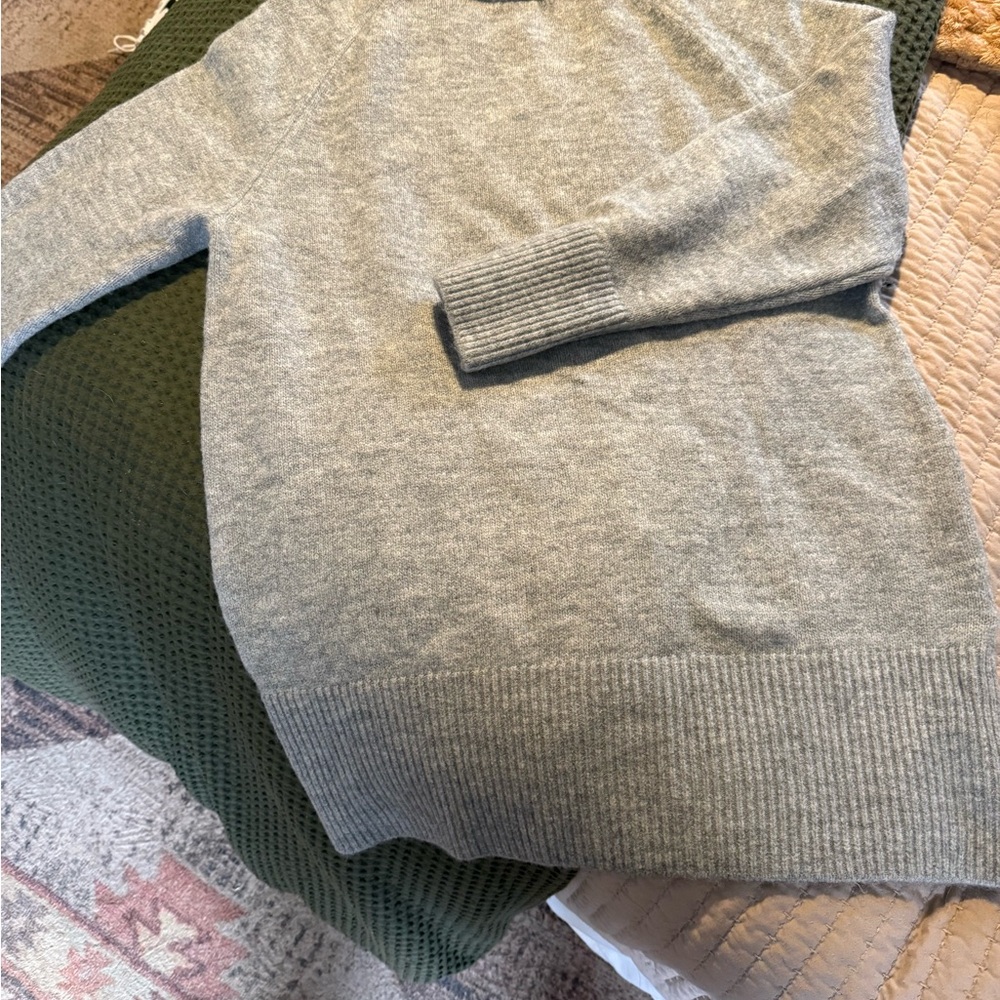 Divided Light Gray Men's Crewneck Sweater